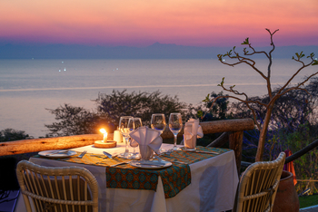 Pumulani Lodge: Candlelight Dinner