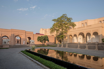 The Oberoi Amarvilas: Hotel-Garten