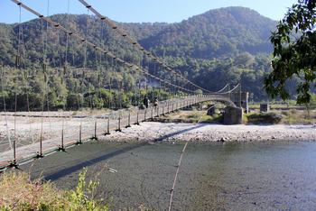 Vanghat: Baluli-Hängebrücke