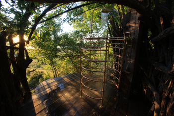 Zarafa Camp: Außendusche