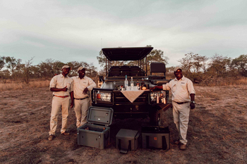 Cheetah Plains: Guides beim Sundowner