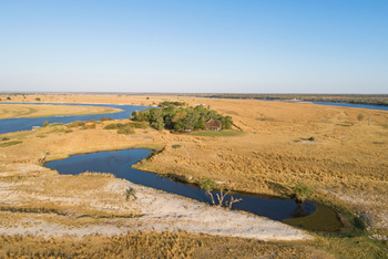 Chobe Savanna Lodge: Luftbild
