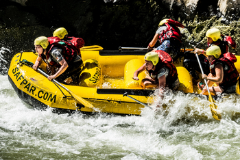 Chundukwa River Lodge: White Water Rafting