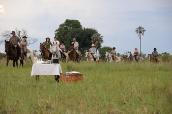 Macatoo Camp: Ankunft beim Sundowner