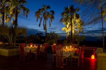 Maramboi Tented Lodge: Dinner