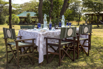 Richard's River Camp: Speisezelt