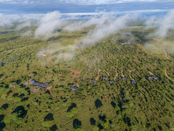 Tarangire Elephant Springs Camp: Luftbild