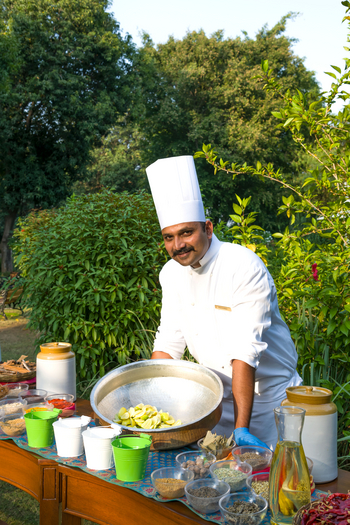 The Oberoi Vanyavilas Wildlife Resort The Oberoi Vanyavilas Wildlife Resort: Frische Zutaten