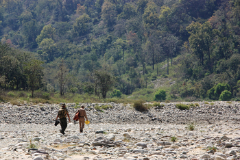 Vanghat: Wanderung am Ramganga