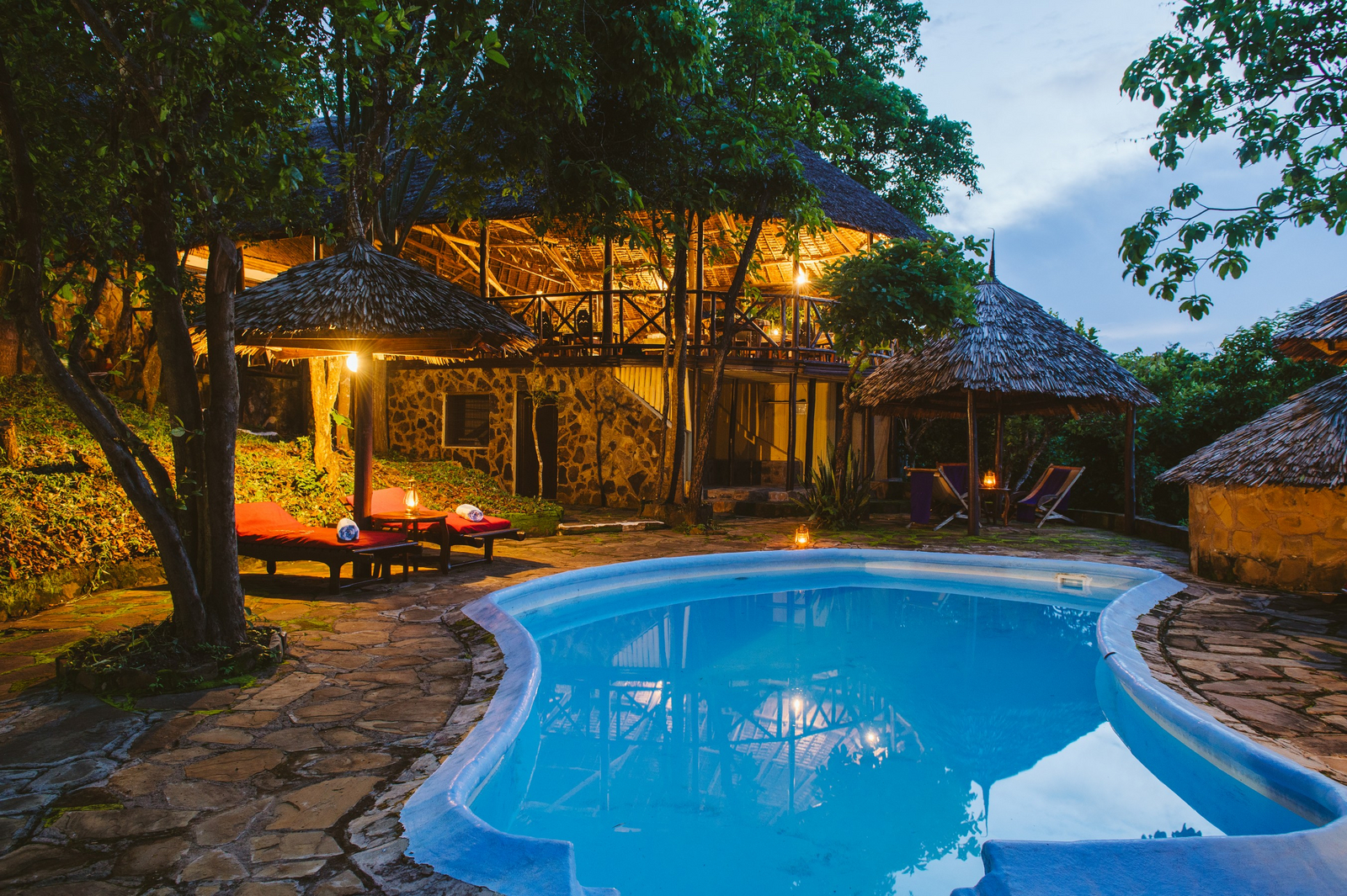 Vuma Hills Tented Camp Vuma Hills Tented Camp: Poolbereich