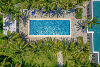 Baraza Resort and Spa: Pool von oben