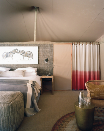 Hoanib Valley Camp Hoanib Valley Camp: Leinwanddach