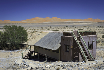 Kulala Desert Lodge: Blick auf Sossusvlei