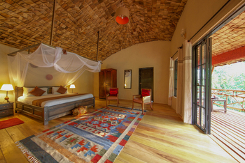 Mahogany Springs Safari Lodge: Doppelbett