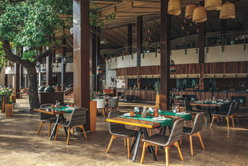 Melia Serengeti Lodge: Essbereich Restaurant