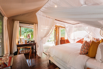 Muzimu Lodge: Doppelbett