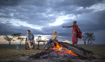 Richard's River Camp: Lagerfeuer