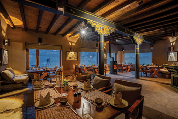 Rumbak Lodge: Speisesaal