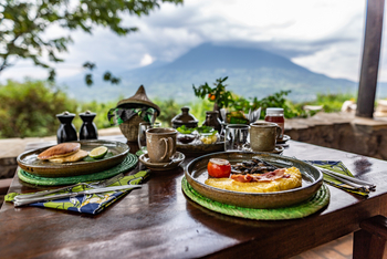 Volcanoes Virunga Lodge: Omelette