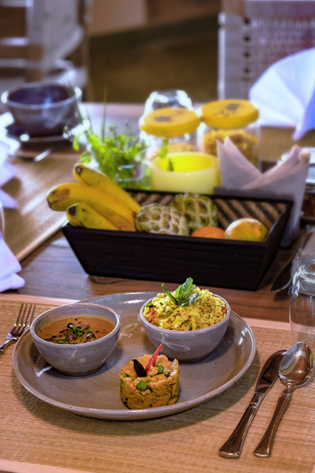 Waghoba Eco Lodge: Indisches Gericht