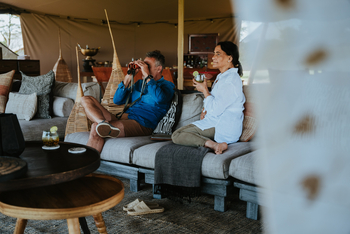 Wilderness Usawa Serengeti Camp: Lounge