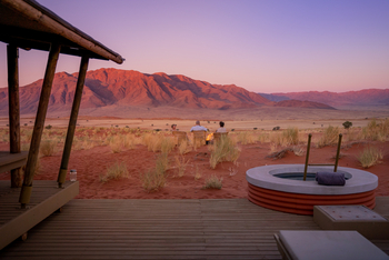 Wolwedans Dune Camp Family Suite: Lagerfeuer