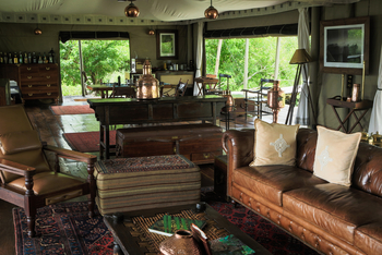 Zarafa Camp: Sitzgruppe