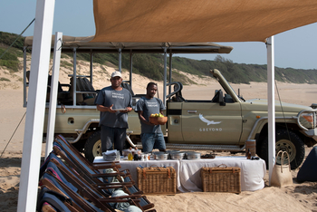 andBeyond Phinda Forest Lodge: Beach Lunch