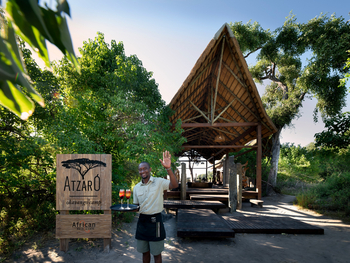 Atzaro Okavango Camp: Eingang