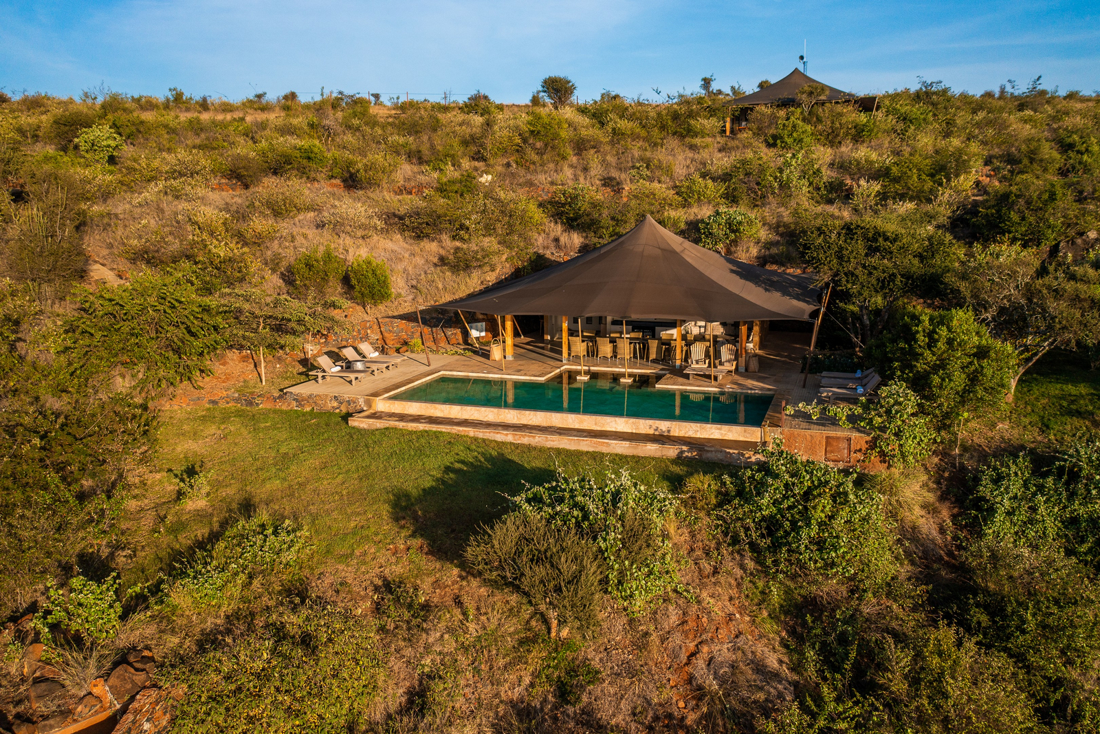 Elewana Lodo Springs Elewana Lodo Springs: Zelt mit Infinity Pool