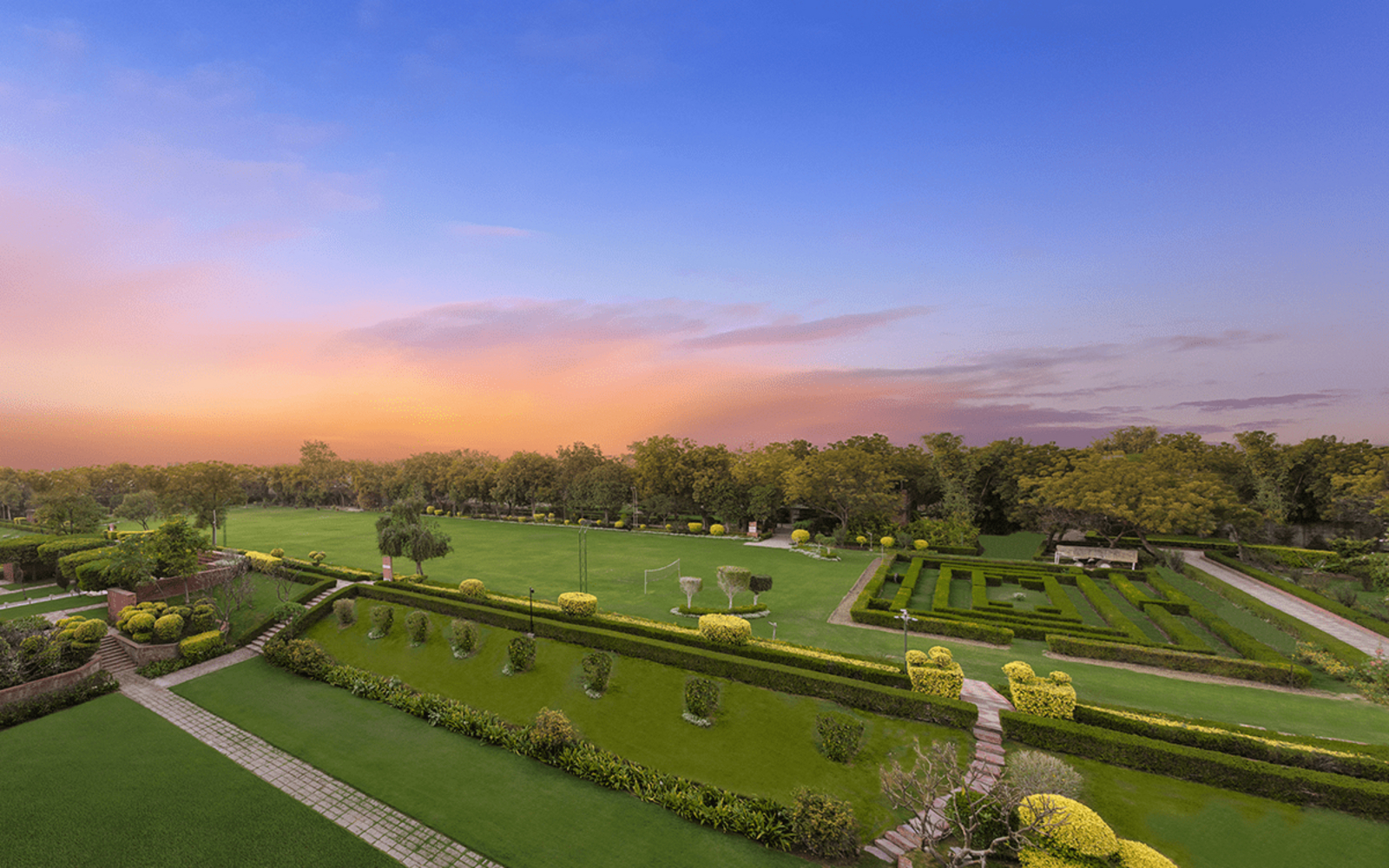 ITC Mughal Hotel ITC Mughal Hotel: Gulbadan-Gärten