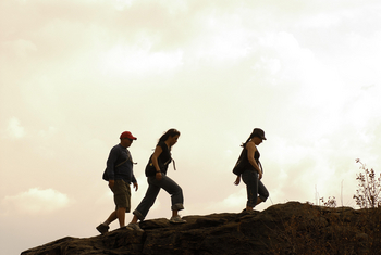 Mokuti Etosha Lodge: Spaziergang