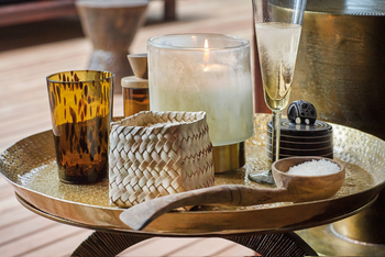 Singita Pamushana Lodge: Sekttablett