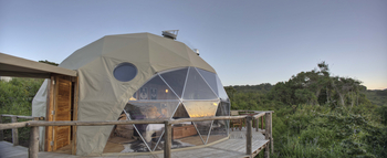 The Highlands Camp: Lage im Bergwald