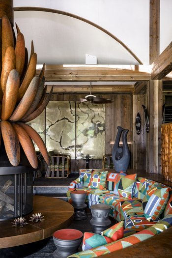 Xigera Safari Lodge Xigera Safari Lodge: Sofa Details