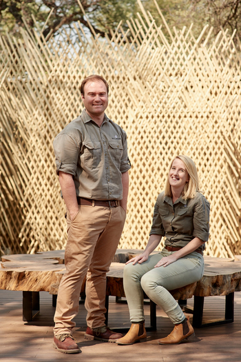 Belmond Savute Elephant Lodge Belmond Savute Elephant Lodge: Manager-Ehepaar