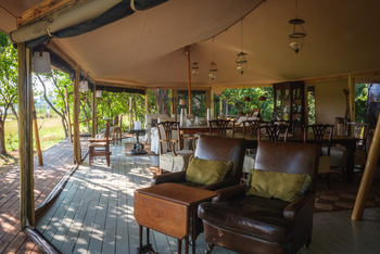 Cha Cha Metsi Camp: Hauptzelt