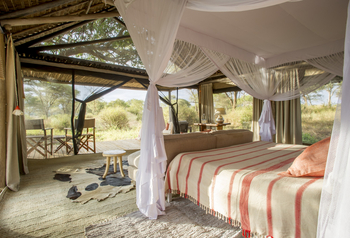 Kuro Tarangire Camp: Doppelbett