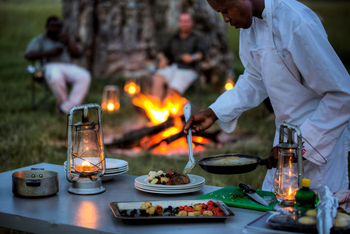 Mapula Lodge: BBQ-Dinner