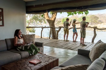 Mkulumadzi Lodge: Familieneinheit