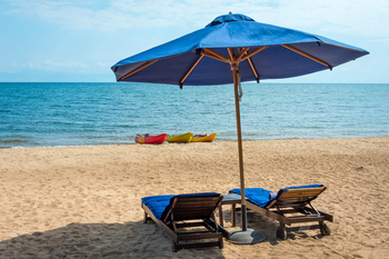 Pumulani Lodge: Am Strand