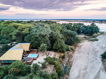 Chiawa Camp: Safari Suite - Luftbild