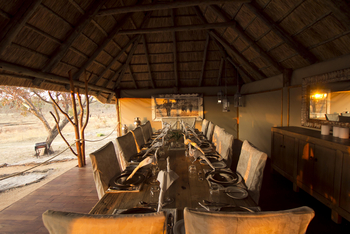 Khulu Bush Camp Khulu Bush Camp: Speisesaal