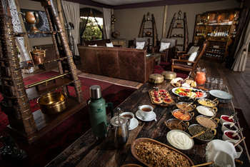 Mara Nyika Camp: Frühstücksbar