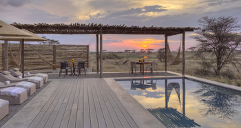 Namiri Plains Camp: Private Dining
