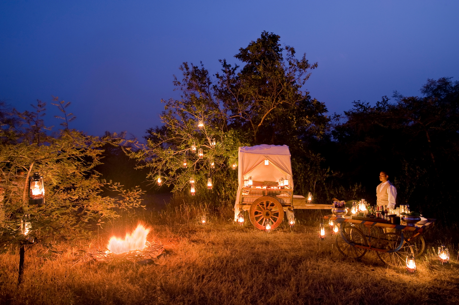 Pashan Garh Pashan Garh: Bush Dinner