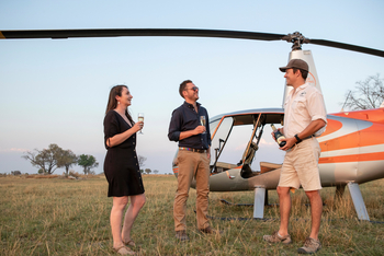 Shinde Lodge Shinde Lodge: Gespräch mit dem Piloten