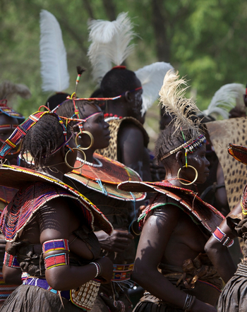 Sirikoi Lodge Sirikoi Lodge: Pokot-Tänzer