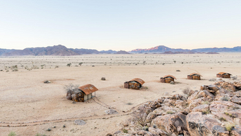 Camp Sossus: Luftbild