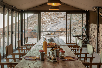 Camp Sossus: Speisesaal